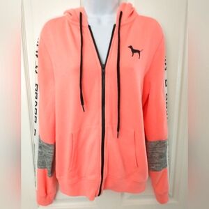 PINK by VS Zip-Up Hoodie, Medium